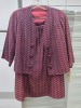 Collection of (5) 1960's era 2pc Sets of Women's Jacket's with Long Skirts - 2